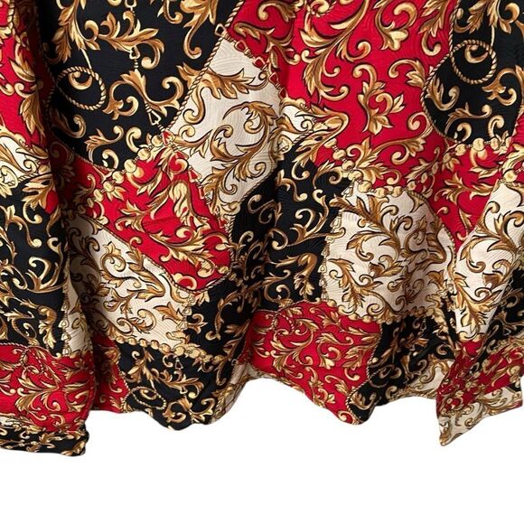 Vintage Valerie Stevens Petites Pure Silk 100% Silk Long Sleeve Blouse in Size 6 - Picture 6 of 7